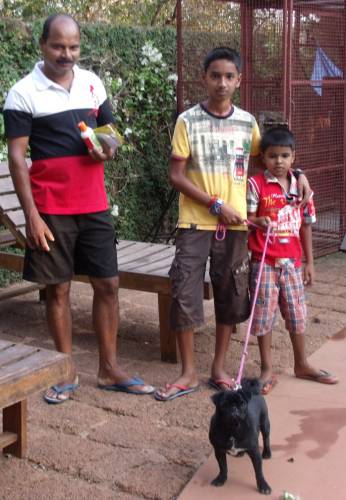 Pugwash with her new family